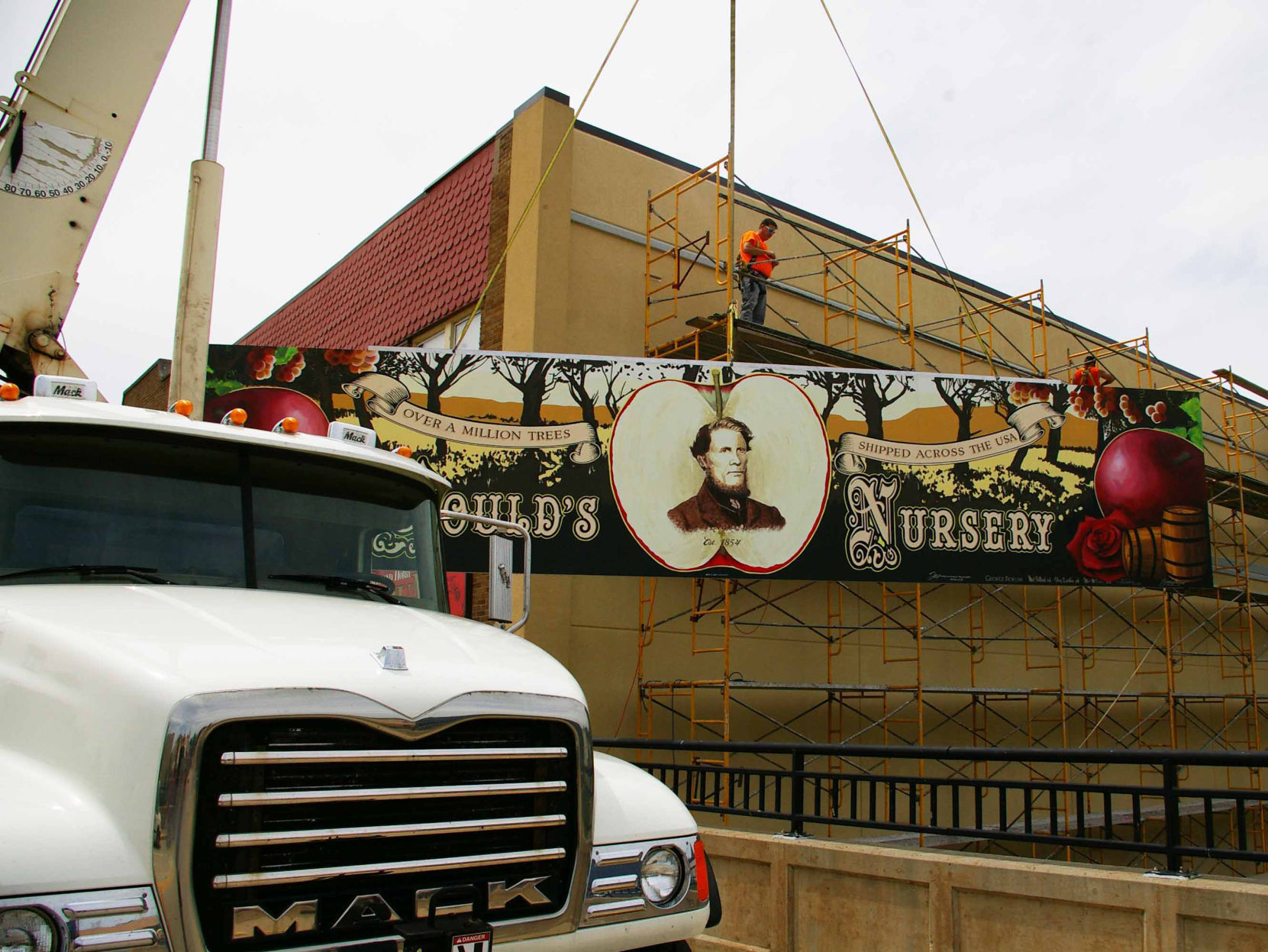 GOULD'S NURSERY MURAL FINALLY HOME (copy)